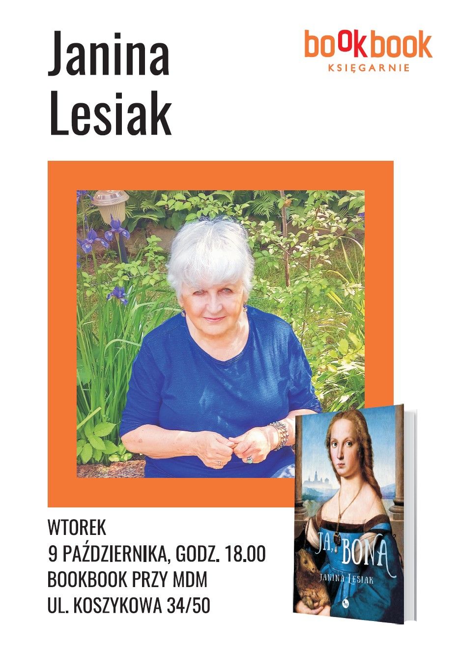 Księgarnia BookBook przy MDM - Janina Lesiak